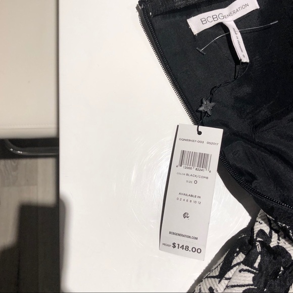 BCBG Generation Women's Mix-Media Cocktail Dress - Picture 5 of 5